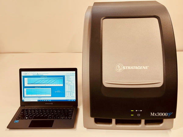 Stratagene Mx3000p Real-Time PCR (4-channel) + Computer - Calibrated & Certified
